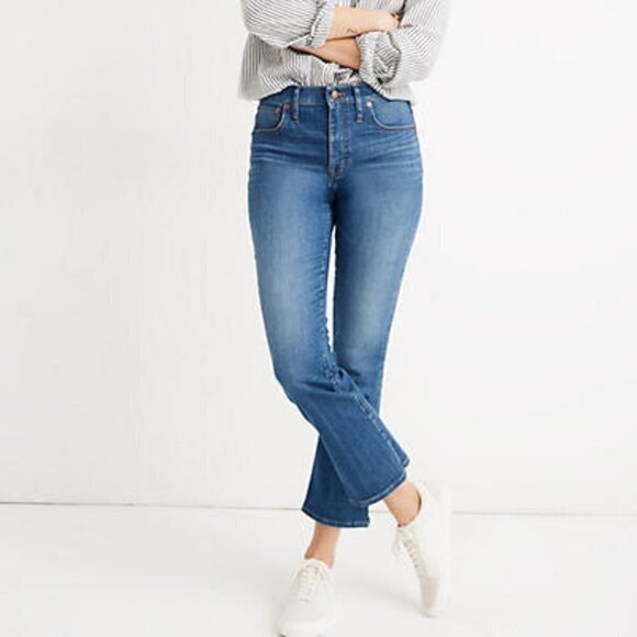 MADEWELL cali demi-boot high rise jeans size 35T plus womens - Picture 1 of 10